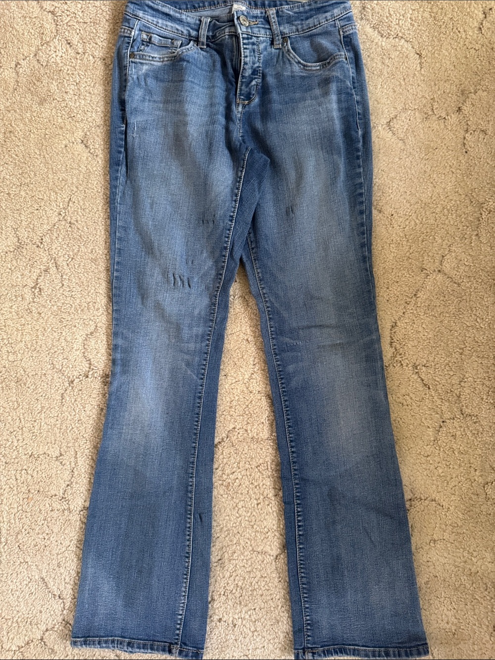 Vintage America Blue Boot Cut Jeans